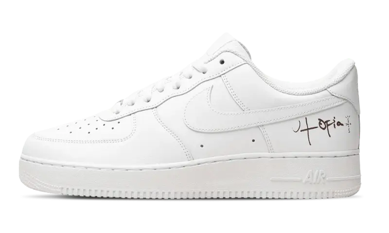 Nike Air Force 1 basse '07 coloris blanc (édition Travis Scott Cactus Jack Utopia) - MTHOR SHOP