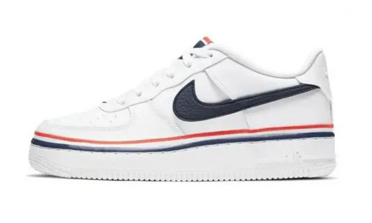 Nike Air Force 1 Low LV8 Ribbon White Blue (GS) - MTHOR SHOP