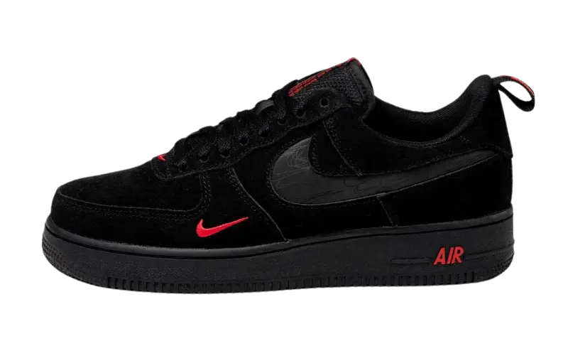 Air Force 1 Low Multi-Swoosh Black Orange - MTHOR SHOP