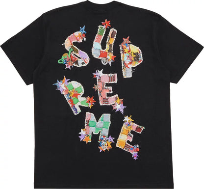 Supreme Patchwork Tee Black