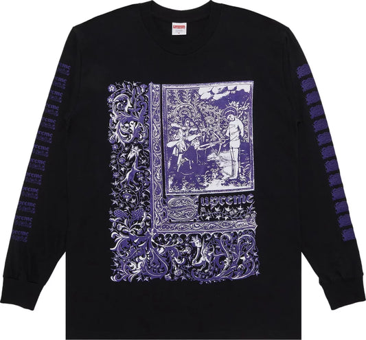 Supreme Saint Sebastian L/S Tee Black