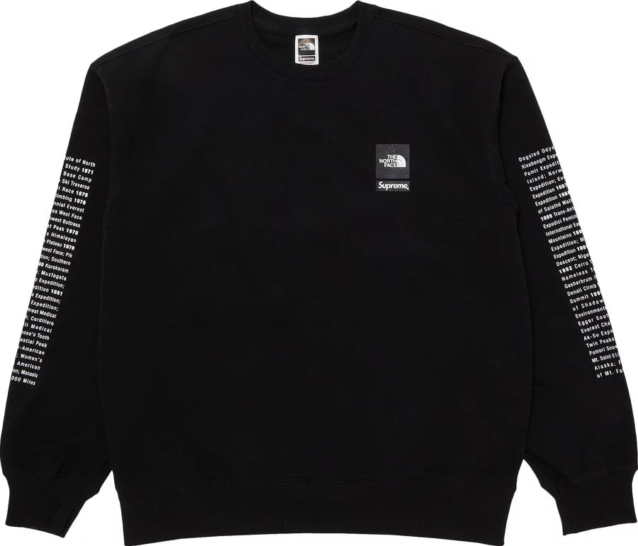 Supreme The North Face Crewneck Black