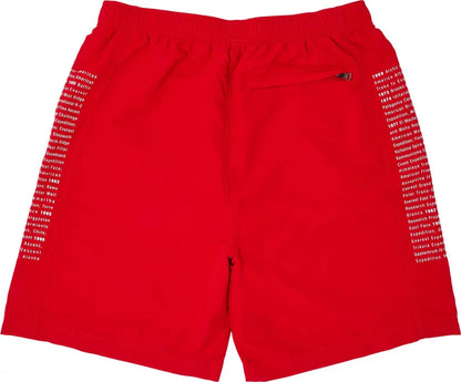 Supreme The North Face Nylon Short Red