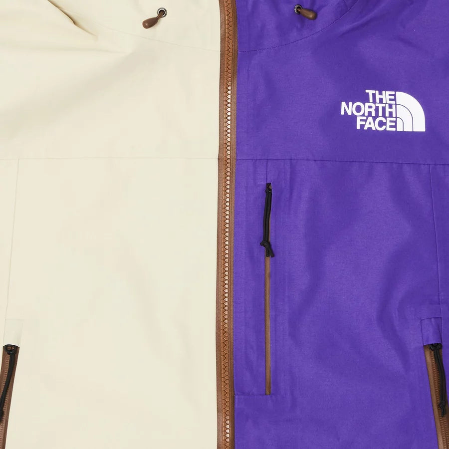 Supreme The North Face Split Taped Seam Shell Jacket Tan