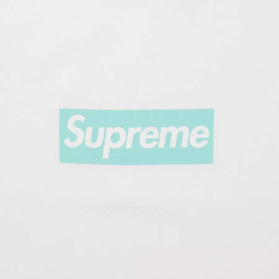 Supreme Tiffany & Co. Box Logo Tee White