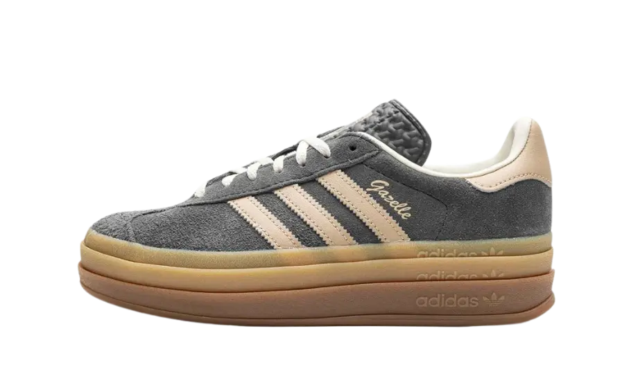 adidas Gazelle Bold Grey Magic Beige Gum IE0428 mthorshop sneakers