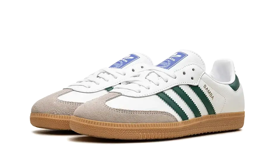 Adidas Originals Samba OG White Collegiate Green Gum 