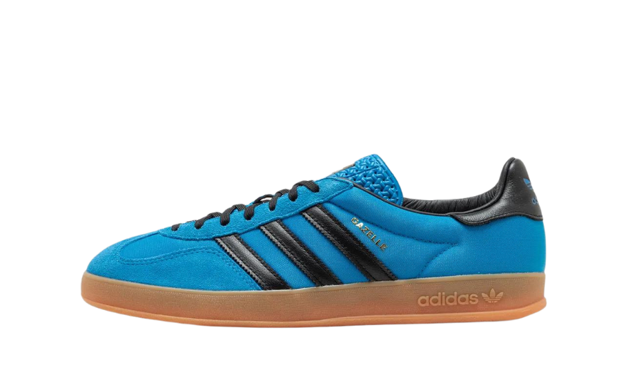 adidas Gazelle Indoor Bright Blue Black Gum IG4998