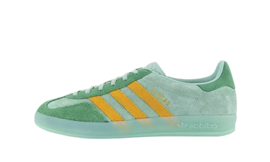 adidas Gazelle Indoor Hazy Green Crew Yellow - IG6783 - mthorshop - sneakers