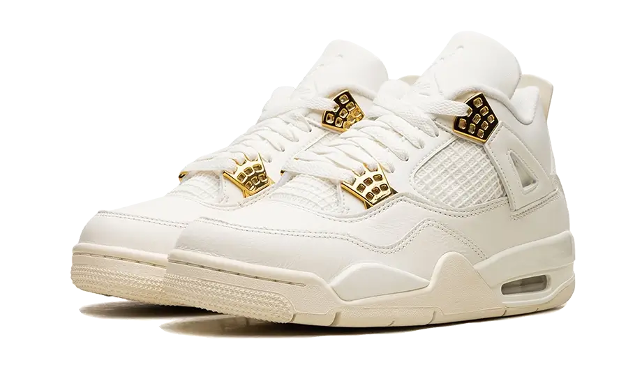 Air Jordan 4 Sail Metallic Gold