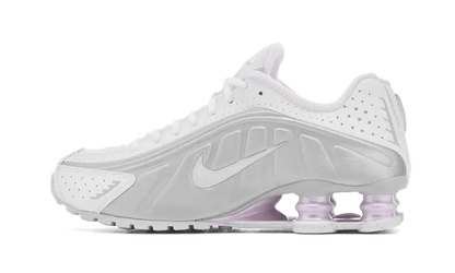 Nike Shox R4 White Metallic Platinum Barely Grape (W) HF5076-100 MTHOR SHOP