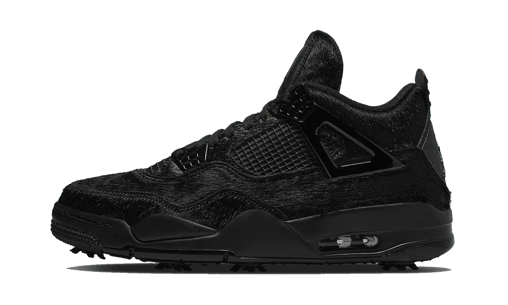 Jordan 4 Retro Golf Black Cat Pony Hair - MTHOR SHOP