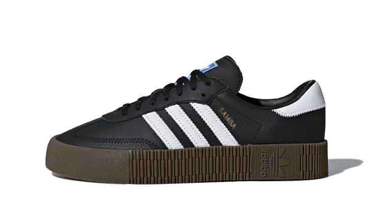 Adidas Sambarose Black White Gum