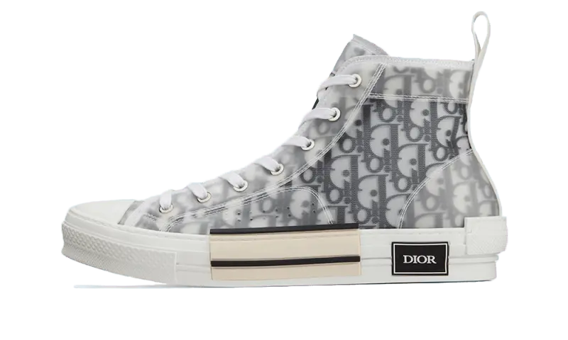 Dior B23 Sneaker Haute Tissu Oblique