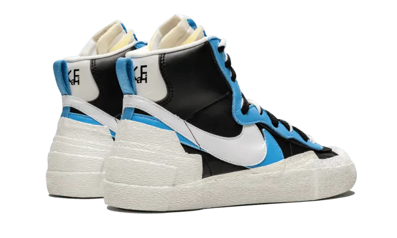 Nike Blazer High Sacai White Black Legend Blue - BV0072-001