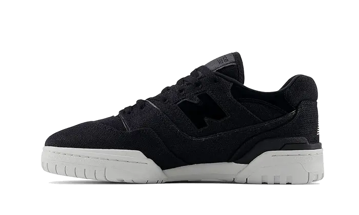 New Balance 550 Black Canvas