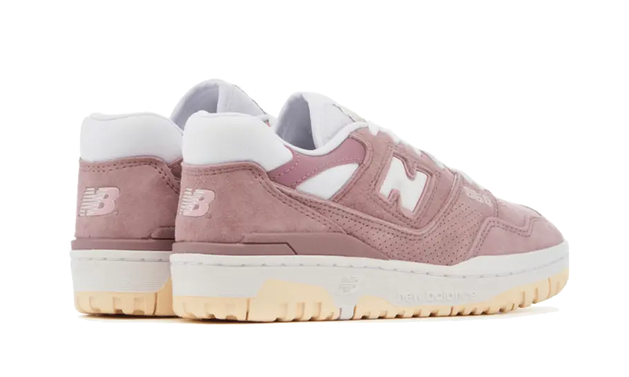 New Balance 550 Lilac Chalk Suede