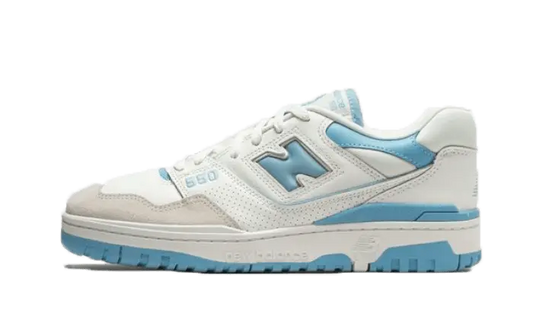 New Balance 550 White Blue Haze Rain Cloud