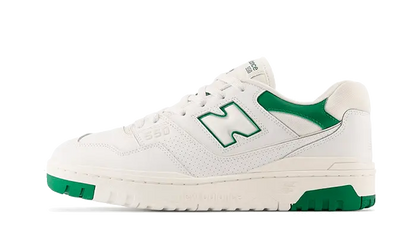 New Balance 550 White Classic Green