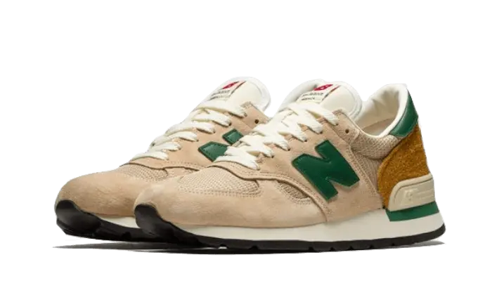 New Balance 990 v1 Made In USA Tan Green