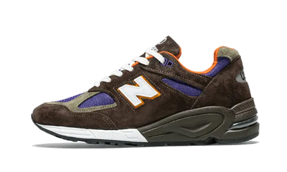 New Balance 990 V2 Made In Usa Brown Purple