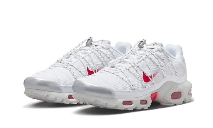 Nike Air Max Plus Utility White Silver Red