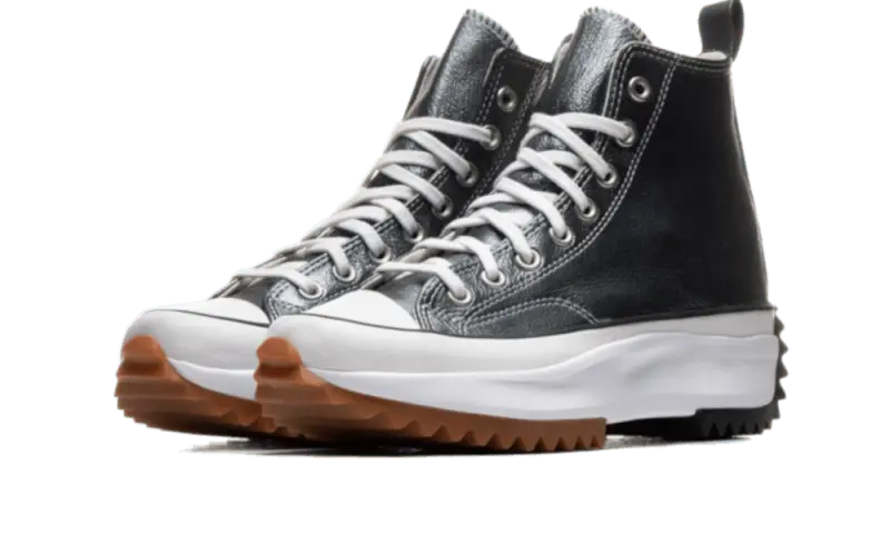 Converse Run Star Hike Hi Metallic Black - 169241C 